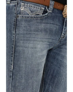 Rock & Roll Denim Men's Pistol Regular Bootcut Jeans -Fashion Store 2000360318 400 P4