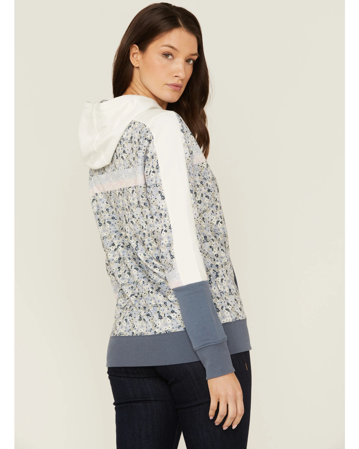 Hooey Women's Serape Cheyenne Floral Hoodie Sweatshirt 6 Hooey Women's Serape Cheyenne Floral Hoodie Sweatshirt - Image 4