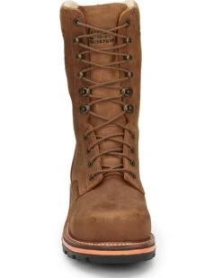 Chippewa Men's Thunderstruck 10" Waterproof Insulated Lace-Up Work Logger Boot - Nano Composite Toe -Fashion Store 2000362665 280 P4