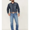 Cody James Men's Rambler Medium Wash Stretch Slim Straight Jeans -Fashion Store 2000364869 414 P1