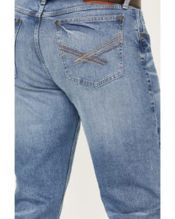 Wrangler 20X Men's Mexia Light Wash Stretch Vintage Slim Bootcut Jeans 9 Wrangler 20X Men's Mexia Light Wash Stretch Vintage Slim Bootcut Jeans -Fashion Store 2000365073 412 P4