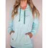 Kimes Ranch Women's Pique Sunrise Logo Hooded Pullover 2 Kimes Ranch Women's Pique Sunrise Logo Hooded Pullover -Fashion Store 2000365892 330 P1
