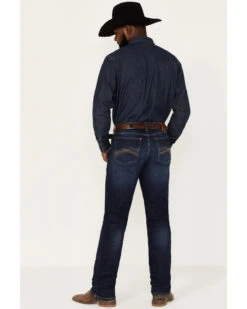 Wrangler 20X Men's Dawn Dark Wash Stretch Slim Straight Jeans - Long 8 Wrangler 20X Men's Dawn Dark Wash Stretch Slim Straight Jeans - Long -Fashion Store 2000366712 416 P3