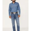 Wrangler Retro Men's Ansley Stretch Slim Straight Jeans -Fashion Store 2000366715 414 P1