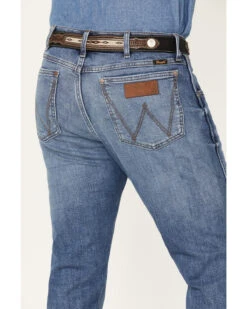 Wrangler Retro Men's Ansley Stretch Slim Straight Jeans 9 Wrangler Retro Men's Ansley Stretch Slim Straight Jeans -Fashion Store 2000366715 414 P4