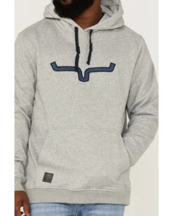 Kimes Ranch Men's TTL Heather Gray Logo Embroidered Hooded Sweatshirt 8 Kimes Ranch Men's TTL Heather Gray Logo Embroidered Hooded Sweatshirt -Fashion Store 2000367375 070 P3