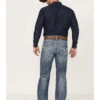 Rock & Roll Denim Men's Double Barrel Medium Wash Relaxed Straight Jeans -Fashion Store 2000368870 414 P1