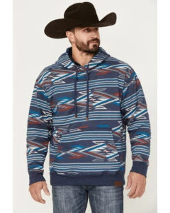 Ariat Men's Southwestern Print Hooded Sweatshirt