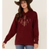Ariat Women's R.E.A.L. Southwestern Beartooth Logo Graphic Hoodie 2 Ariat Women's R.E.A.L. Southwestern Beartooth Logo Graphic Hoodie -Fashion Store 2000371901 600 P1