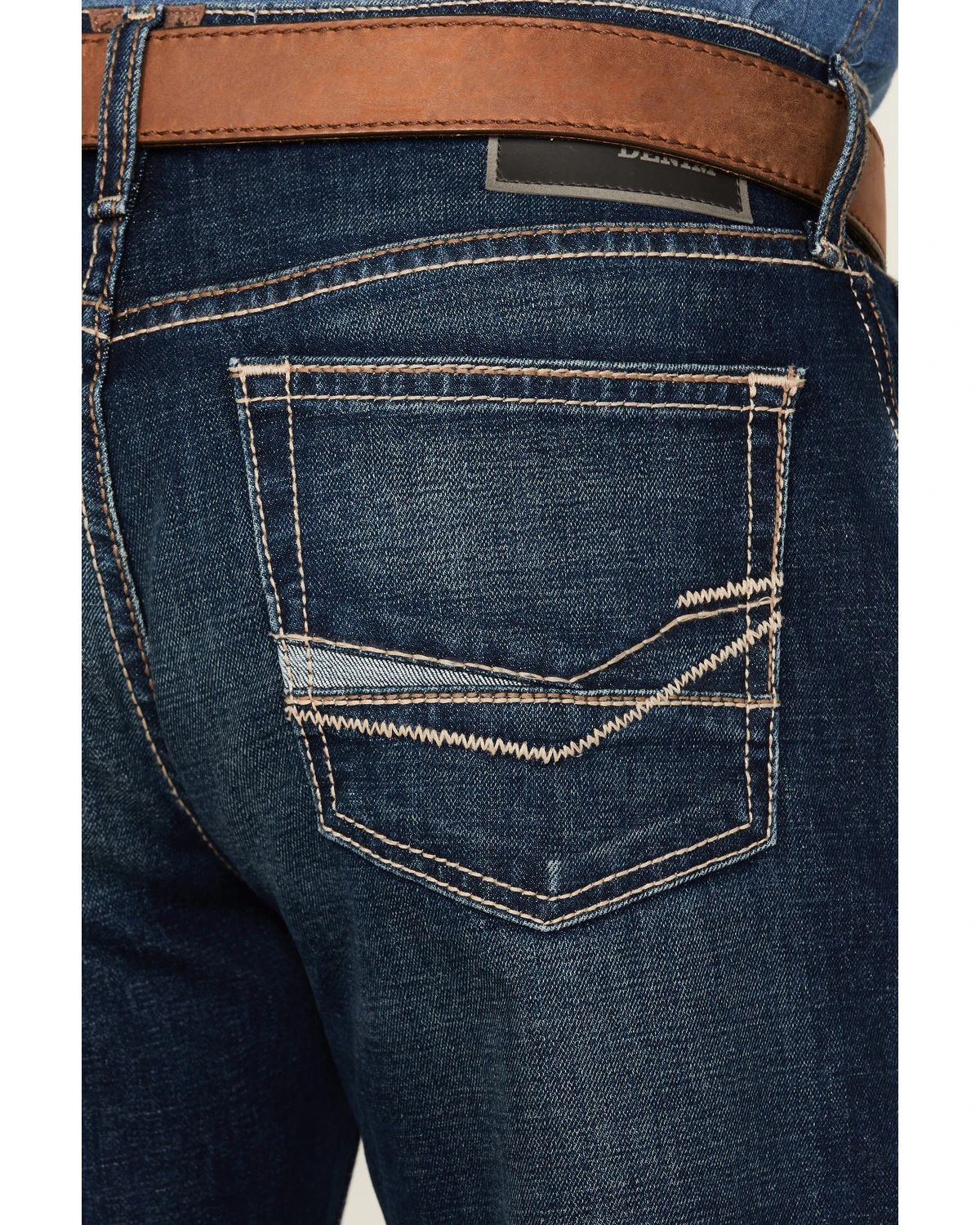 Ariat Men's M4 Ford Quentin Stretch Relaxed Bootcut Jeans 6 Ariat Men's M4 Ford Quentin Stretch Relaxed Bootcut Jeans - Image 4