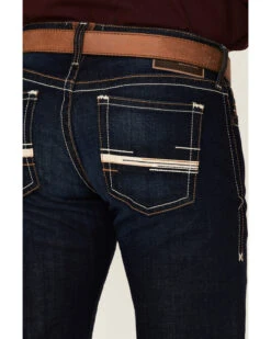 Ariat Men's M7 Rockport Ranger Dark Wash Slim Straight Jeans 9 Ariat Men's M7 Rockport Ranger Dark Wash Slim Straight Jeans -Fashion Store 2000371986 400 P4