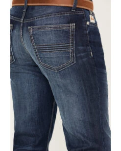Cinch Men's Ian Medium Wash Slim Boot Performance Stretch Denim Jeans -Fashion Store 2000373481 402 P3