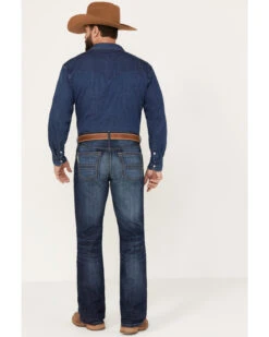 Cinch Men's Ian Medium Wash Slim Boot Performance Stretch Denim Jeans -Fashion Store 2000373481 402 P4