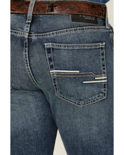 Ariat Men's M8 Texarcana Judson Medium Wash Modern Slim Straight Jeans -Fashion Store 2000373703 400 P4