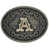 Montana Silversmiths Filigree Initial A Belt Buckle
