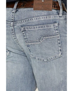 Cody James Men's Walker Light Wash Slim Straight Stretch Jeans -Fashion Store 2000373943 413 P4
