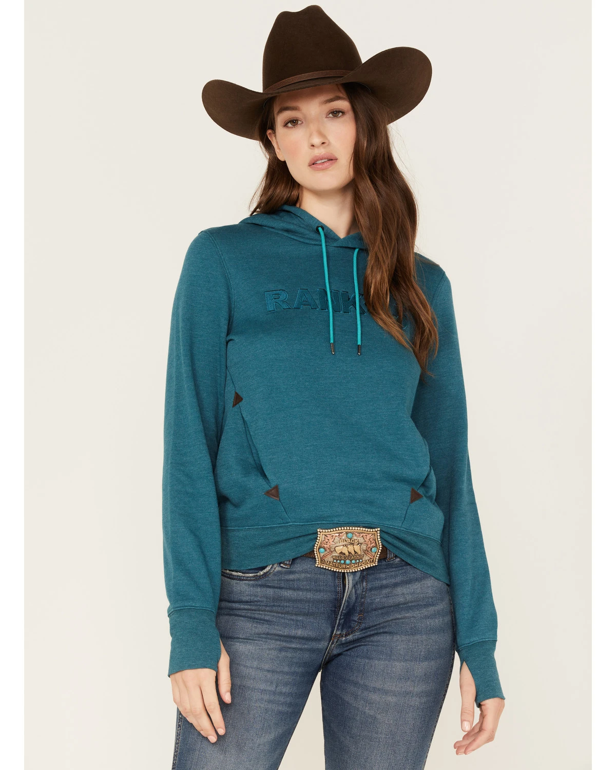 RANK 45 Women's Logo Fleece Hoodie 3 RANK 45 Women's Logo Fleece Hoodie