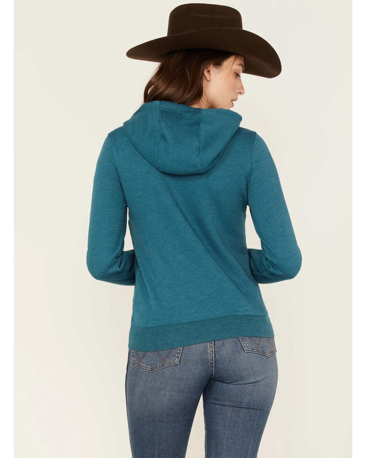 RANK 45 Women's Logo Fleece Hoodie 6 RANK 45 Women's Logo Fleece Hoodie - Image 4