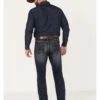 Rock & Roll Denim Men's Revolver Dark Vintage Slim Straight Dale Brisby Vintage 46' Jeans -Fashion Store 2000375477 416 P1