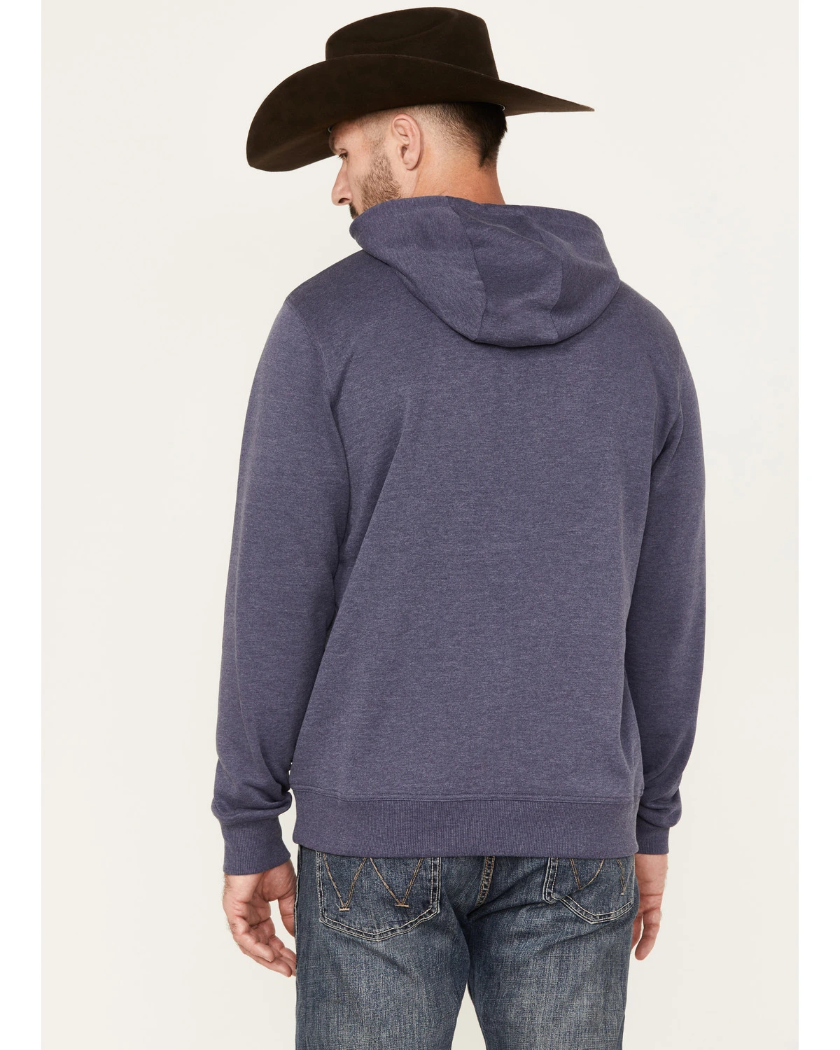 Wrangler Men's Logo Tag Hooded Sweatshirt 6 Wrangler Men's Logo Tag Hooded Sweatshirt - Image 4