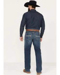 Cinch Men's Grant Medium Stonewash Relaxed Boot Performance Stretch Denim Jeans -Fashion Store 2000380041 402 P3