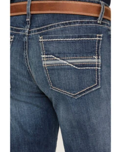 Cinch Men's Grant Medium Stonewash Relaxed Boot Performance Stretch Denim Jeans -Fashion Store 2000380041 402 P4
