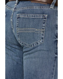 Cody James Men's Shootout Medium Wash Slim Straight Stretch Denim Jeans -Fashion Store 2000381186 413 P4