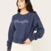 Wrangler Retro Women's Logo Graphic Sweatshirt -Fashion Store 2000382595 410 P1