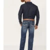 Rock & Roll Denim Men's Medium Wash Straight Reflex Denim Jeans -Fashion Store 2000386196 414 P1