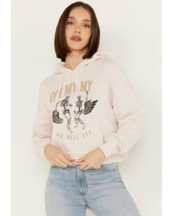 Cleo + Wolf Women's Oh My My Cropped Hoodie