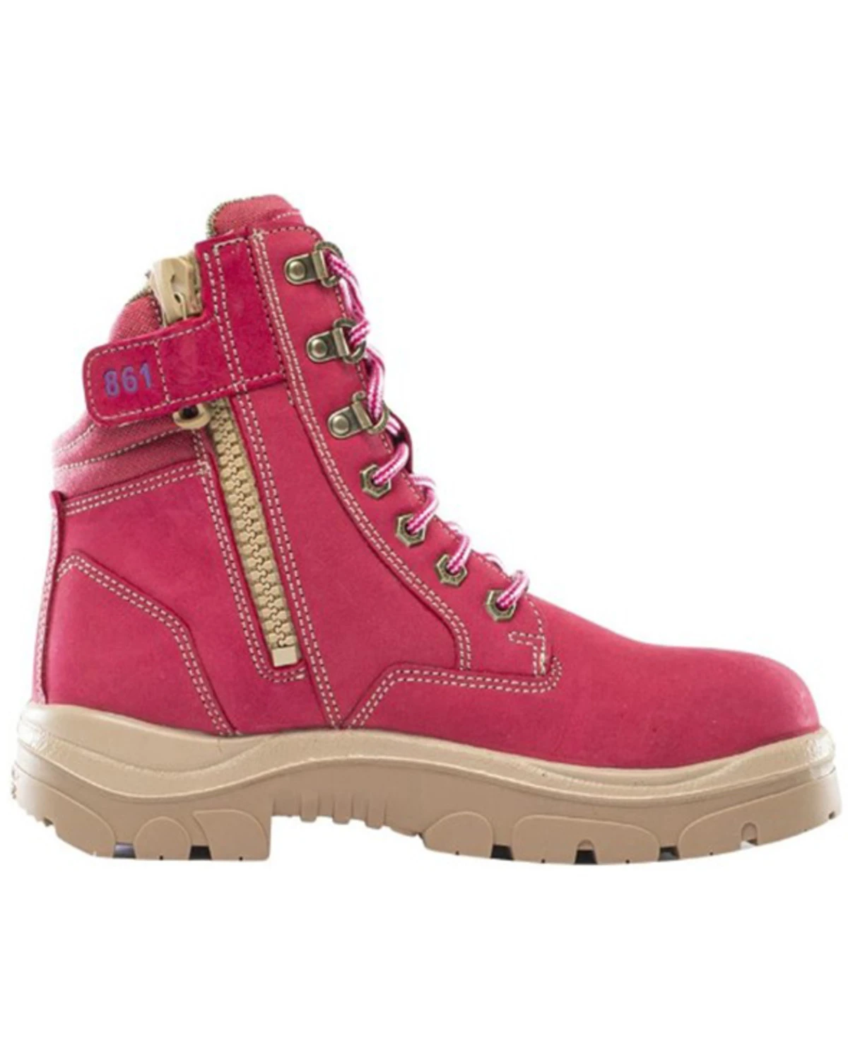 Steel Blue Women's Southern Cross Zip Work Boots - Steel Toe 4 Steel Blue Women's Southern Cross Zip Work Boots - Steel Toe - Image 2