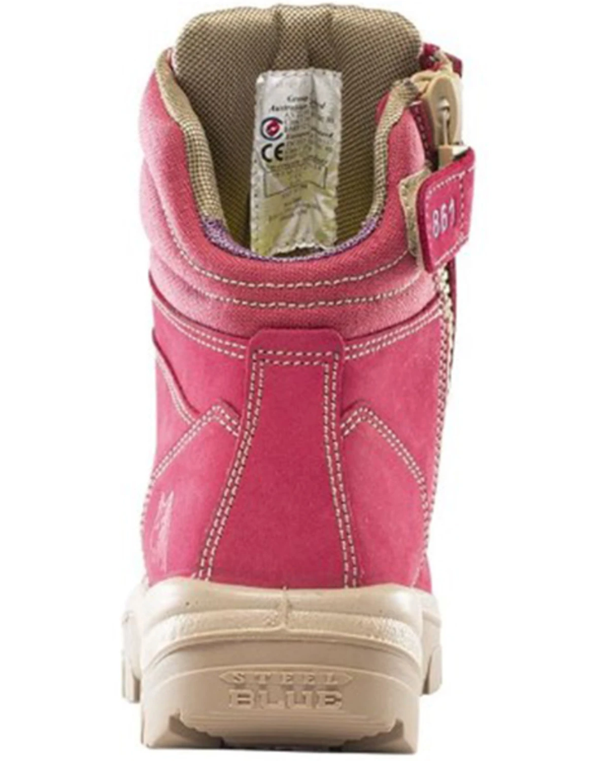 Steel Blue Women's Southern Cross Zip Work Boots - Steel Toe 7 Steel Blue Women's Southern Cross Zip Work Boots - Steel Toe - Image 5