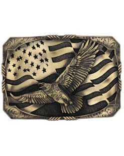Montana Silversmiths Forever Free Heritage Attitude Buckle