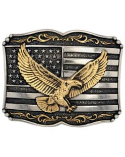 Montana Silversmiths Soaring Liberty Attitude Buckle