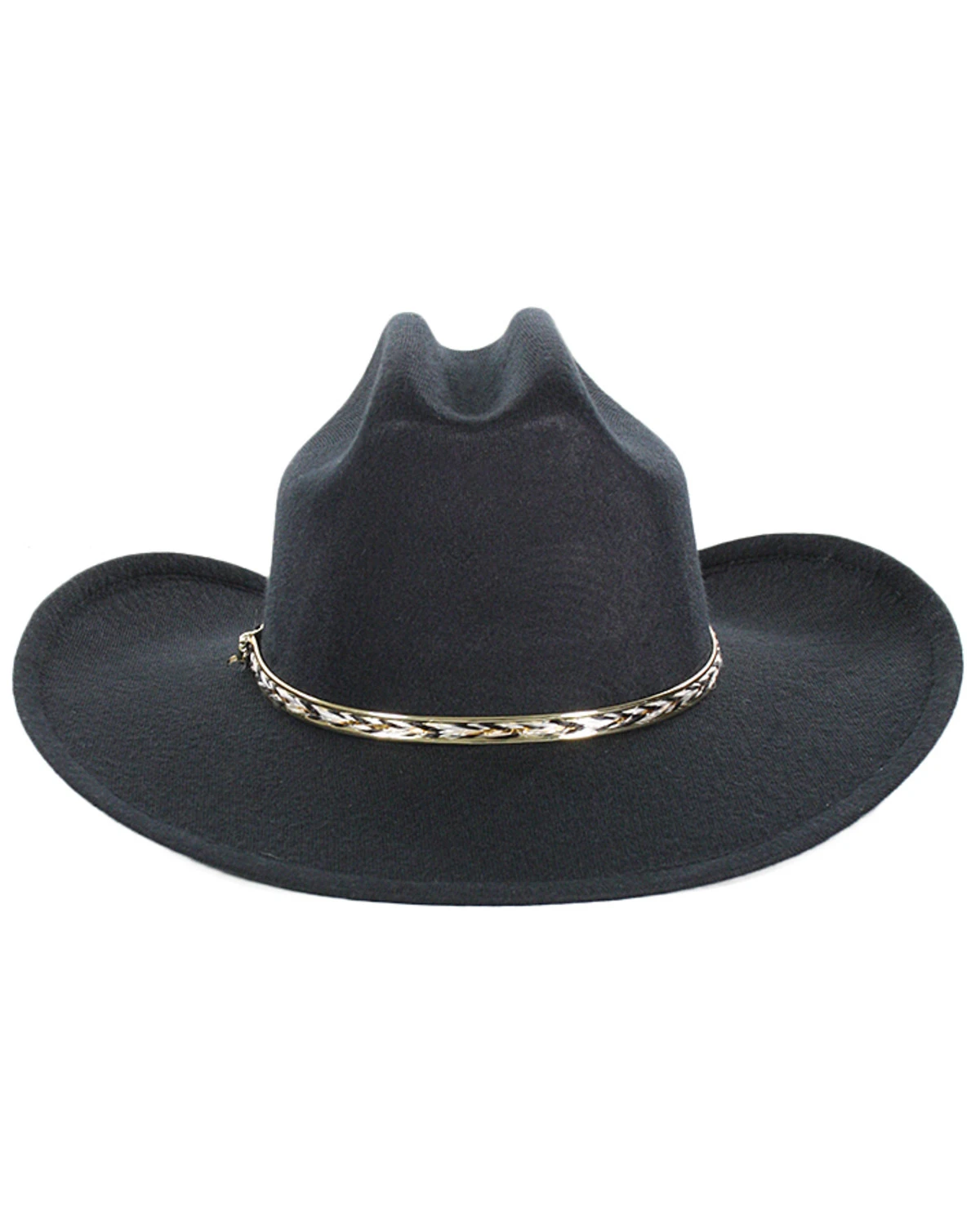 Cody James Boys' Metal Band Cowboy Hat 4 Cody James Boys' Metal Band Cowboy Hat - Image 2