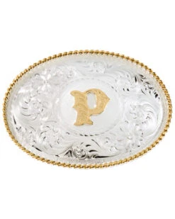Montana Silversmiths Initial "P" Buckle