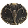 Cody James Men's Deer Skull Belt Buckle